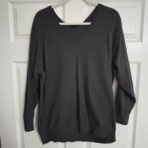 Torrid Charcoal V-Neck Sweater